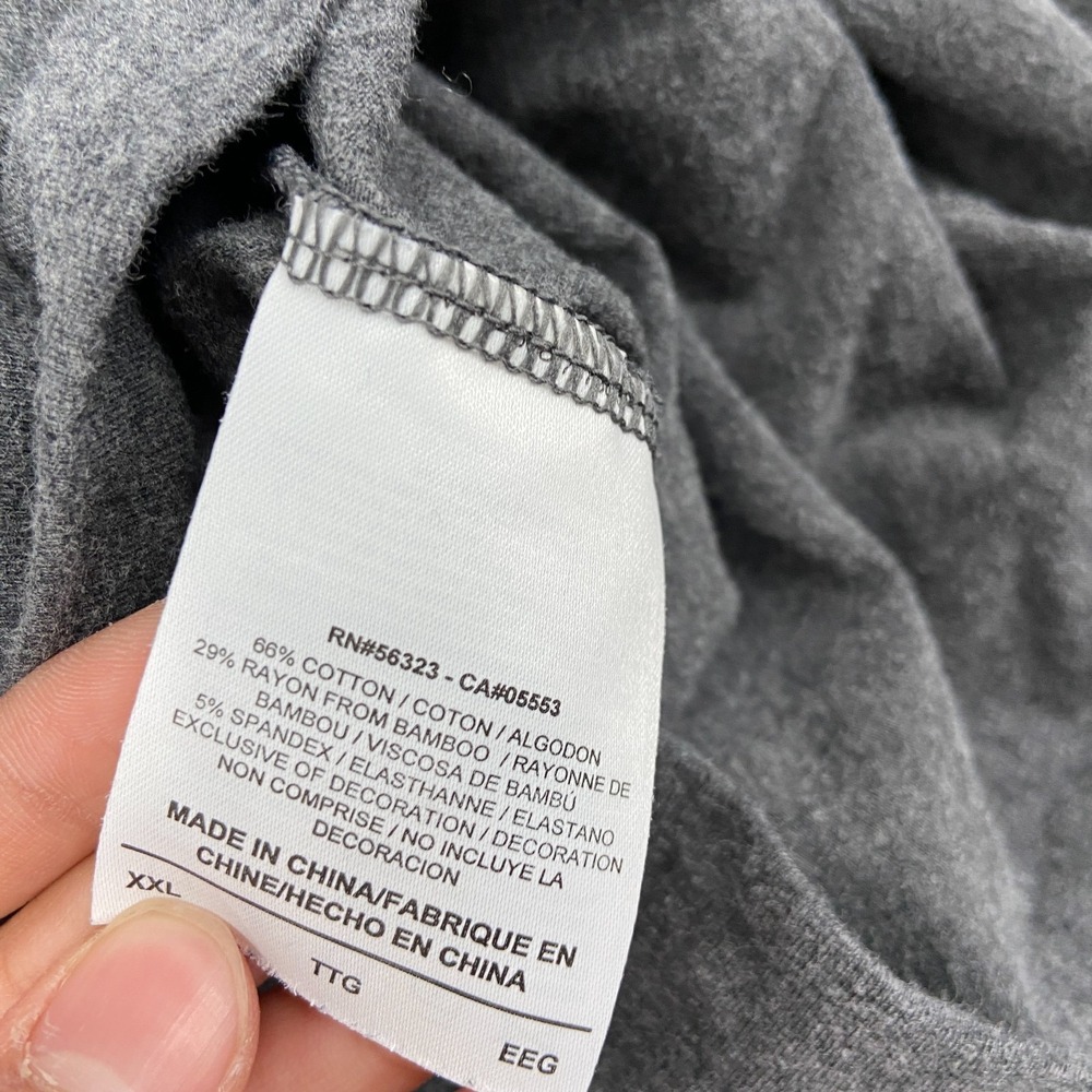 Nike Leggings Womens 2XL Gray Heather Stretch Athletic High Waisted Skinny Leg - Picture 7 of 9